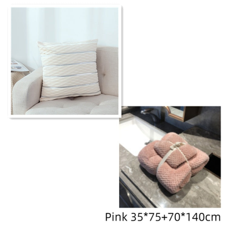 Housse de Coussin Décorative en Velours
