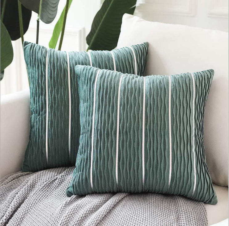 Housse de Coussin Décorative en Velours
