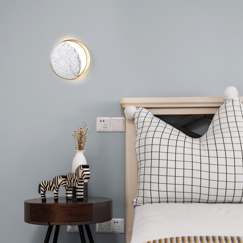 Lampe Murale LED Chevet en Marbre