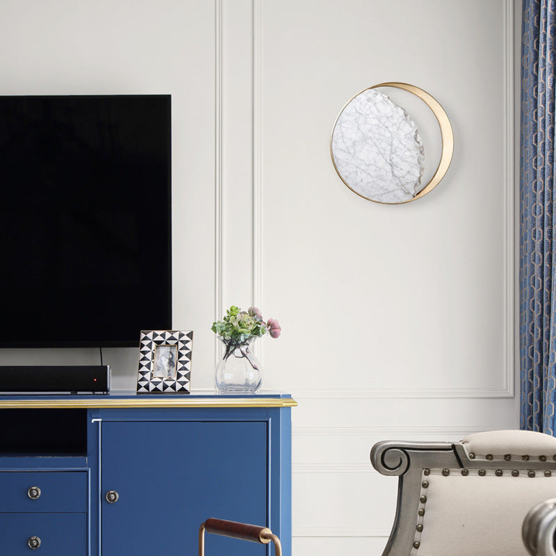 Lampe Murale LED Chevet en Marbre