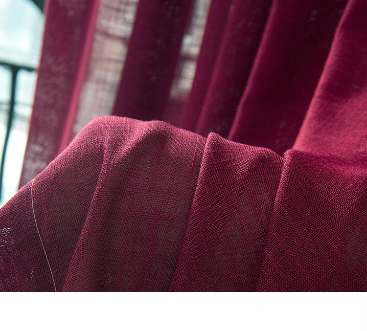 Rideaux en lin – Élégants, naturels et respirants